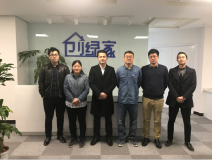 中室協凈化委秘書長楊軍、執行主任尚婕蒞臨創綠家指導工作！